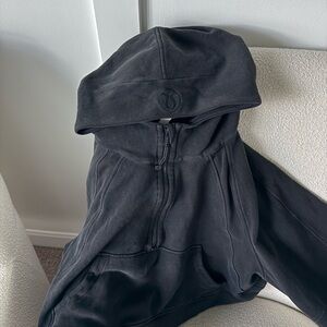 Black Hoodie with Logo